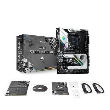ASRock X570 Steel Legend desktop motherboard Socket AM4 DDR4 128G USB2.0 X570 Desktop Computer mainboard