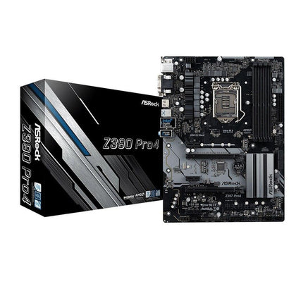 ASRock Z390 Pro4 desktop motherboard LGA 1151 DDR4 64G USB2.0 USB3.1 Z390 Desktop Computer mainboard