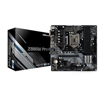 ASRock Z390M Pro4 desktop motherboard LGA 1151 DDR4 64G USB2.0 USB3.1 Z390 Desktop Computer mainboard