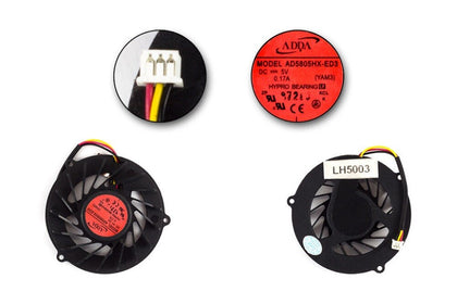 New laptop CPU fan cooling for ACER aspire 4930 4930G 4730 5530 4730Z 5530G ZC055515VH-6A AD5805HX-ED3 3PIN - inewdeals.com