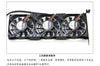 NIDECH 35731-55MEI12V 0.045A80mm * 80mm * 15mm graphics silent cooling fan ultra-thin PCI bit card companion