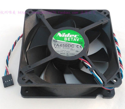 12038 12CM B35502-35 12V 1.4A 120 * 120 * 38mm 4-wire double ball fan - inewdeals.com