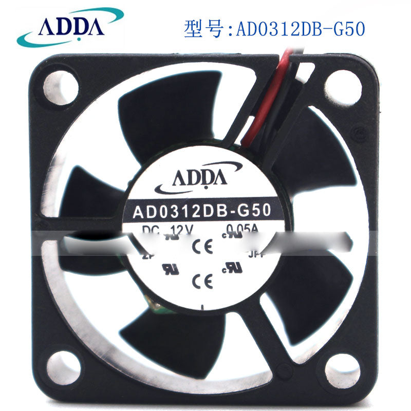 ADDA 3010 AD0312DB-G50 12V 0.05A 3 cm silent cooling fan