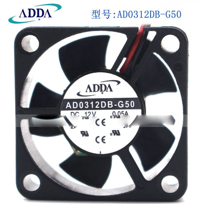 ADDA 3010 AD0312DB-G50 12V 0.05A 3 cm silent cooling fan - inewdeals.com