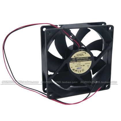 ADDA 9 cm 9CM 24V double ball Large air volume server fan AG09224EB257 - inewdeals.com