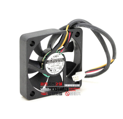 ADDA AD0512LB-G70 12V 0.10A 5CM 5010 Double Ball Mute Cooling Fan - inewdeals.com