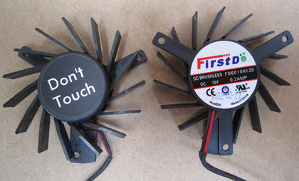 AMD FD6010H12D graphics card fan 0.2AMP double ball hole spacing 4.0cm diameter 4.4cm - inewdeals.com