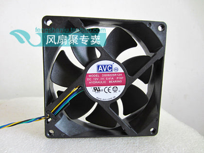 AVC DS09225R12H 12V0.41A four 92*92*25MM line large air flow cooling fan - inewdeals.com