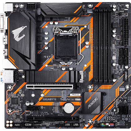 Gigabyte B360M AORUS PRO motherboard LGA 1151 DDR4 64GB DVI HDMI B360 E-sports game computer desktop motherboards - inewdeals.com
