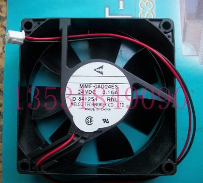 MMF-08D24ES-RNL 0.16A80 * 80 * 25mm Second-line, white plug Inverter fan - inewdeals.com
