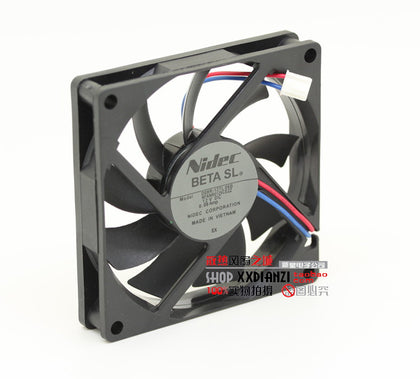 NIDEC D08R-12TL 06B 8015 8cm 12V 0.08A 80 * 80 * 15MM ultra-quiet fan - inewdeals.com