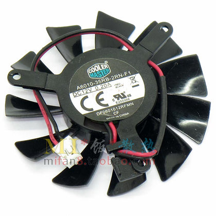 A6010-35RB-2RN-F1 DF06010RFMN 12V 0.2A for 8600 7600 GT220 GT200 9500 Computer Fan,Cooling Fan - inewdeals.com
