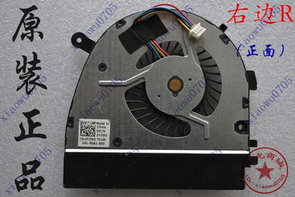 New and CPU cooling fan for DELL KIPO055031R1S FAJW800EPA 5V 0.5A FAJW900EPA notebook fan Cooling fan - inewdeals.com