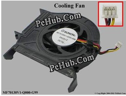 New and CPU fan for Lenovo E46 E46A E46L E46G K46 K46A K46L laptop fan DFS541305LH0T F9W5 MF70130v1-Q000-G99 - inewdeals.com