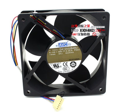 AVC 12CM 12032 48V 0.35A DA12032B48U120*120*32mm   four wire dual ball bearing cooling fan - inewdeals.com