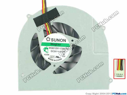 New CPU Cooling Fan For IBM Lenovo G770 Laptop Cooler Radiator Fan MG60120V1-C080-S99 KSB05105HC-AJ93 AB7005HX-EDB - inewdeals.com