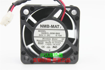 Meipei NMB 1608VL-05W-B60 24V 0.13A 4CM 402040 * 40 * 20mm cooling fan - inewdeals.com