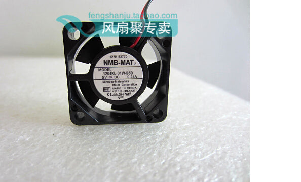 NMB 1204KL-01W-B50 3CM 3010 5V 0.24A 30*30*10mm dual ball bearing large air flow cooling fan