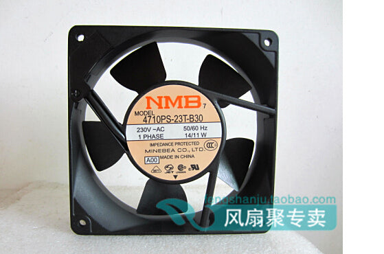 NMB 4710PS-23T-B30 12cm12025 230V 14/11W120*120*38MM aluminum frame cooling fan