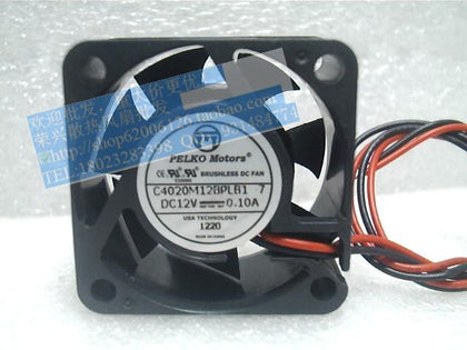 pelko motors 4cm 4020 12V 0.10A C4020M12BPLB1-7 40 * 40 * 20mm cooling fan - inewdeals.com