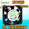 Nidec fan south bridge chip cooling fan radiator muteU40X12ML27-52  40*40*10mm  cooling fan