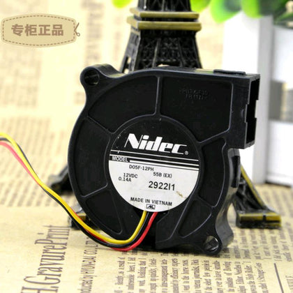 Nidec blower D05F-12PH 41B 5CM 12V 0.17A projector fan - inewdeals.com