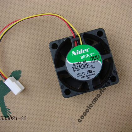 Nidec  ta150dc h35081-33  DC12 V 0.99A 4015 fan leaves Server/power/chassis fan mute cooling fan - inewdeals.com