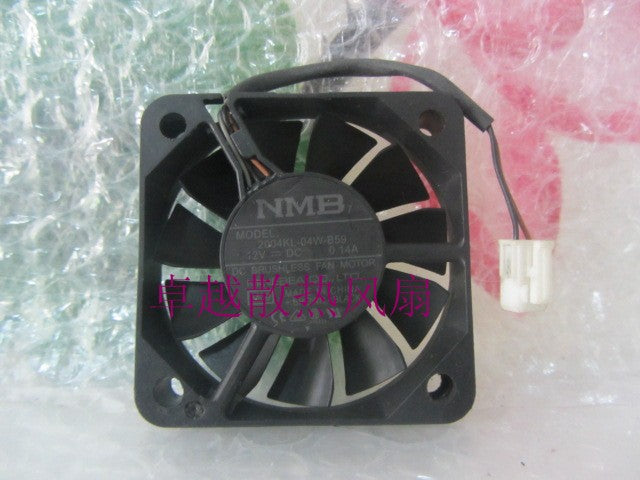 Nmb 5010 2004kl-04w-b59 dual ball 12v 0.14a fan cooling fan