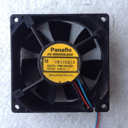 Panasonic panaflo FBM-08 A12H 8025 8CM 12V 0.22A 2-Wire Cooling Fan-inewdeals.com