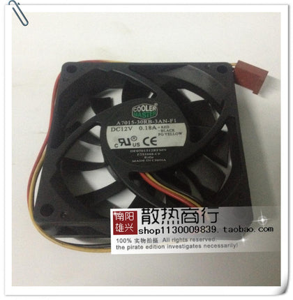 Cool A7015-30RB-3AN-F1 12V 0.18a 3-Wire 7015 Mute CPU Cooling Fan-inewdeals.com