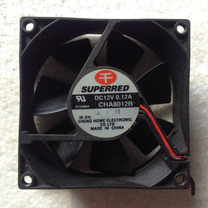 Benny CHA8012B 12V 0.12A 2-Wire 8CM Power Mute Chassis Fan 80*80 * 25MM-inewdeals.com
