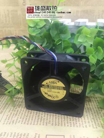 Adda AD0612XB-C7BGL 12V 0.31a 6020 4-Wire 6cm Fan-inewdeals.com