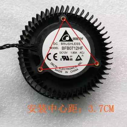 zotac GTX570 580 680 Gongban RX480 GTX770 780 1060 Graphics Card Fan Double Ball-inewdeals.com