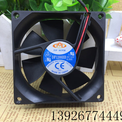 Top Motor 8025 Fan Df1208bb 12v 0.20a Silent Case Fan Double Ball-inewdeals.com