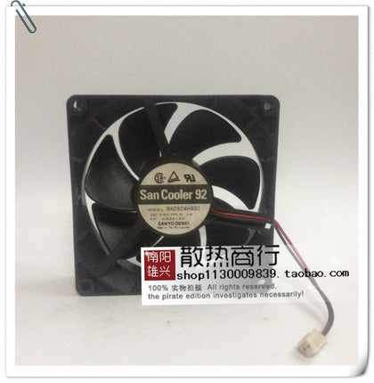 Japan Sanyo 9cm9025 24V 0.1a Double Ball Bearing Cooling Fan 9a0924h402 Mute-inewdeals.com