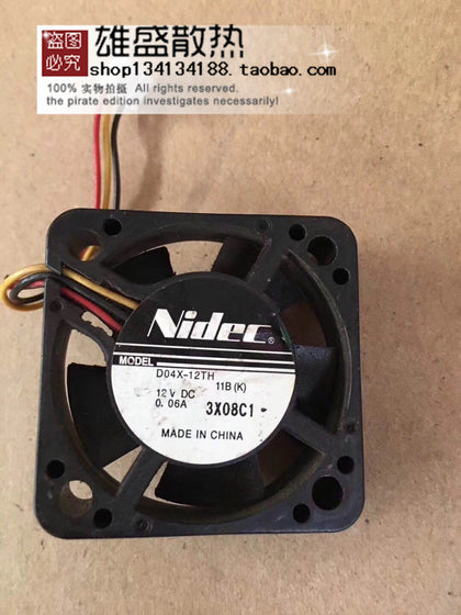 Nidec and Dick D04X-12TH 35B 4010 12V 0.06A Ultra-Quiet Cooling Fan-inewdeals.com