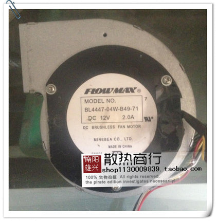 Japan NMB 11028 12V 2A 11CM Turbine Centrifugal Fan BL4447-04W-B49-71-inewdeals.com