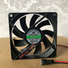 Df8015 12V 0.20a 2-Wire Mute Double Ball Cooling Fan 80*80*15mm Fan