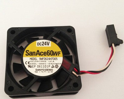 For SANYO Waterproof 9WF0624H7D05 6015 24V 60mm A06B-6134-K003 cooling fan for 60*60*15mm