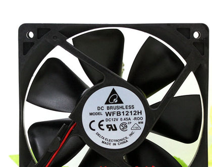 WFB1212H-FOO 12v 0.45A 120*120*25mm speed winds of chassis double ball bearing cooling fan for Delta