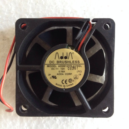 Adda Co-Hi AD0612HS-C70GL 12V 0.16A 6cm 6020 2-Wire Fan-inewdeals.com