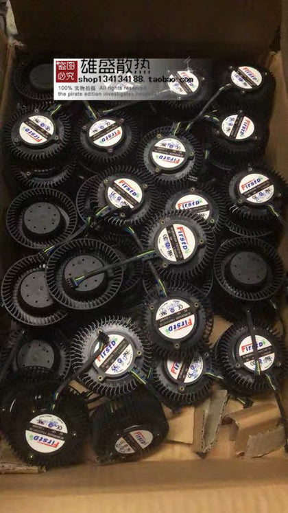 AMD Office Version Radeon R9 270/270X FD6525H12D 1.3A 4-Pin Ball Graphics Card Fan-inewdeals.com