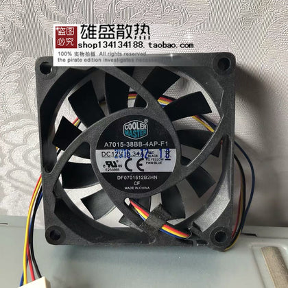 Cooler A7015-38BB-4AP-F1 12V 0.34a 7015 7CM 4-Wire Cooling Fan-inewdeals.com