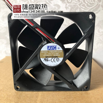 AVC F9025r12ur 9cm 9225 12v 0.45a Large Air Volume Chassis Cooling Fan-inewdeals.com