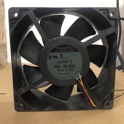 Panasonic Panaflo Fluid Shaft Bearing 12cm Fbl12g12l 12v 0.24a Chassis Fan-inewdeals.com