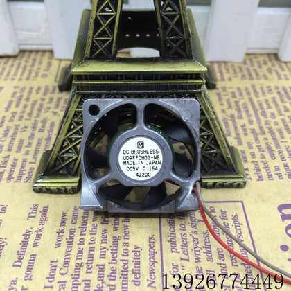 M UDQFFDH01-NE Dc5v 0.16a 3510 3.5cm Heat-Resistant Aluminum Frame 2-Wire Cooling Fan-inewdeals.com