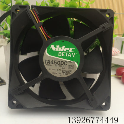 Nidec B34659-57 B34659-87 12V 0.77A 3-Wire Max Airflow Rate Cooling Fan-inewdeals.com