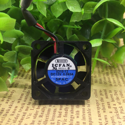 icfan 3CM 0310-12 12V 0.095a 3010 2-Wire Graphics Mute Cooling Fan-inewdeals.com