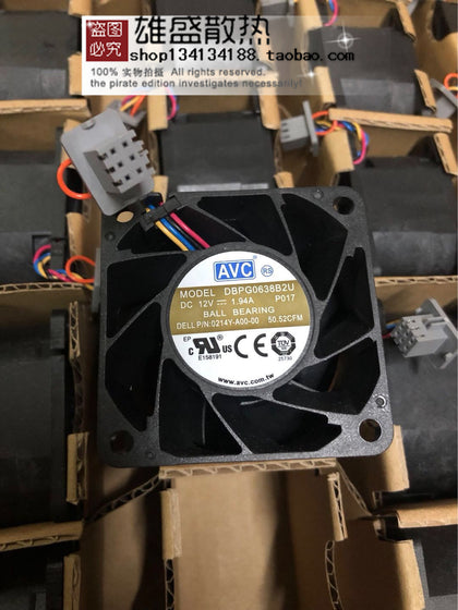 AVC Dbpg0638b2u P017 12v 1.94a 4-Wire Violent Large Air Volume Cooling Fan-inewdeals.com