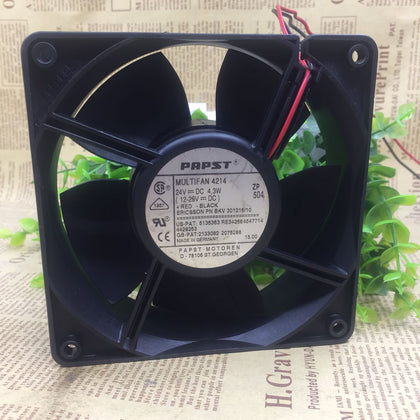 Papst 12cm 12038 24v4.3w Multifan4214 Inverter Equipment Cooling Fan-inewdeals.com